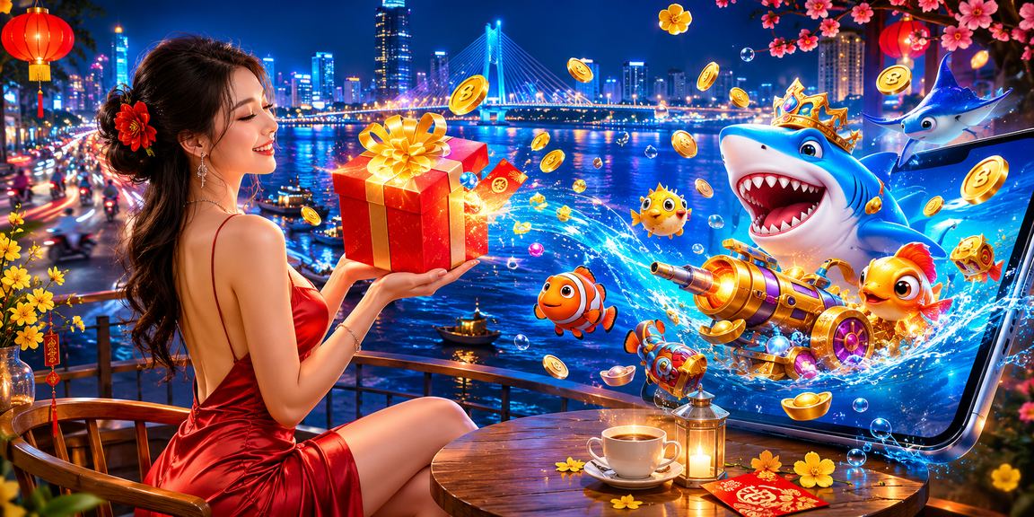 Người dùng TP.HCM chơi bắn cá trực tuyến trên điện thoại tại quán cà phê